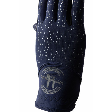 Guantes Horze Fay JR Apertura Azul marino