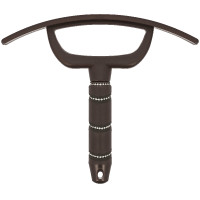 Cuchillo de calor Te quiero Equithème Strass Castaño Marrón