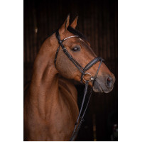 Cabezada de montar PENELOPE - Daily Strass Negro