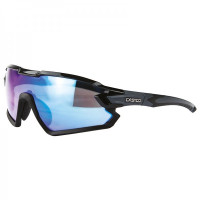 Gafas Casco SX-34 Carbonic Negro / azul espejo