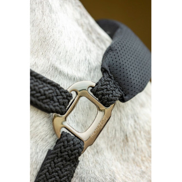 Conjunto de cabezada ergonómica de malla y ramal ProConfort Dorai Conjunto de cabezada ergonómica de malla y ramal ProConfort Dorai