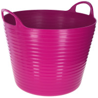 Cubo flexible Kerbl Rosa
