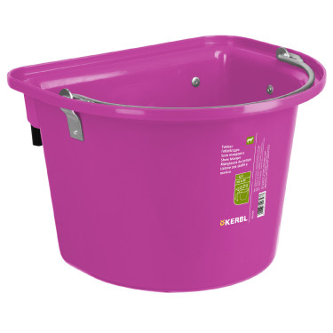 Cubo comedero Kerbl Rosa