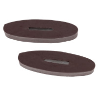 Tope de martingala Covalliero Ovalado marrón