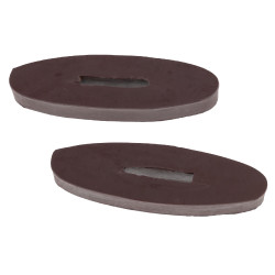 Tope de martingala Covalliero Ovalado marrón