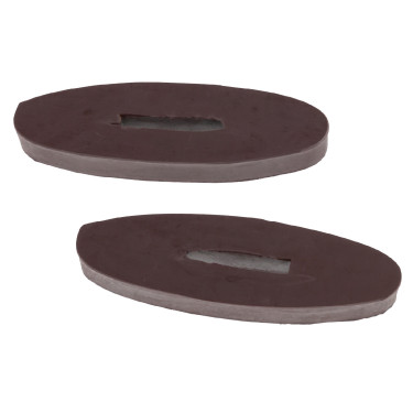 Tope de martingala Covalliero Ovalado marrón