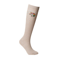 Calcetines Kentucky con Purpurina Unicornio Juego de 3 Blanco