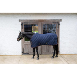 Manta de cuadra Kentucky Wave Marino Azul marino