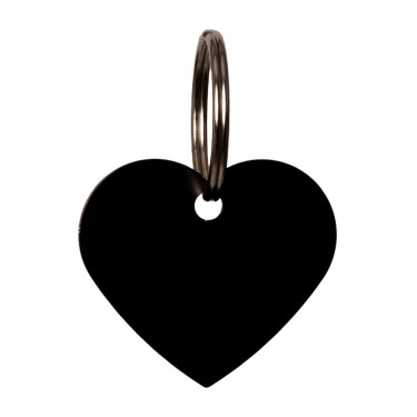 Medalla para Grabar en Forma de Corazón Grooming Deluxe by Kentucky Negro