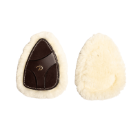 Acolchado de Protección en Borreguillo Sintético para Pechopetral de 5 puntos Dy'on Castaño Marrón