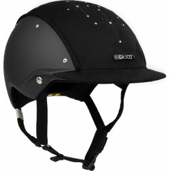 Casco Casco Apart Icónico Brillante negro cristales medianos