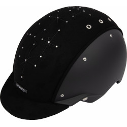 Casco Casco Apart Icónico Brillante negro cristales medianos