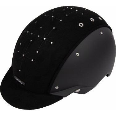 Casco Casco Apart Icónico Brillante negro cristales medianos