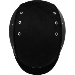Casco Casco Apart Embellis icónico negro acolchado en el centro Casco Casco Apart Embellis icónico negro acolchado en el centro