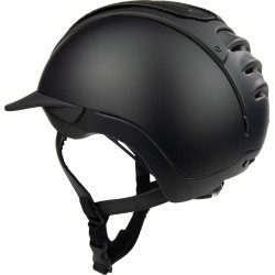 Casco Casco Duell One Iconic Finesse Noir acolchado en el centro Negro