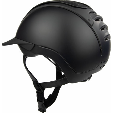 Casco Casco Duell One Iconic Finesse Noir acolchado en el centro Negro