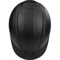 Casco Casco Duell One Iconic Finesse Noir acolchado en el centro Negro
