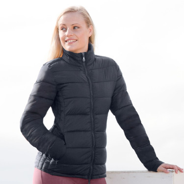 Chaqueta acolchada ligera mujer Horze Alicia Azul marino Chaqueta acolchada ligera mujer Horze Alicia Azul marino