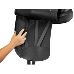 Silla Arena doma ibérica Negro Silla Arena doma ibérica Negro