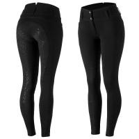 Pantalon silicona antideslizante Horze Daniela mujer Negro
