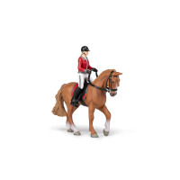 Caballo de paseo con su amazona Papo