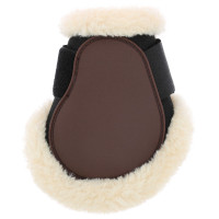 Protectores de menudillo EQUITHÈME Boa Castaño Marrón