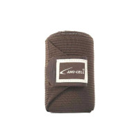 Vendajes de entrenamiento elásticos Lami-Cell Chocolate