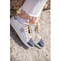 zapatillas Penélope Neptune Blanco / marino