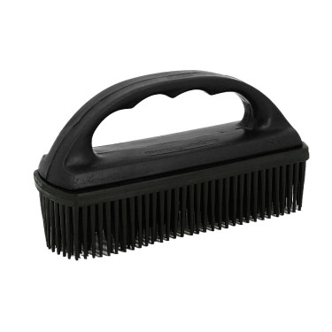 Cepillo de goma para mantilla Negro
