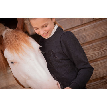 Sudadera Pénélope Clotilde Negro