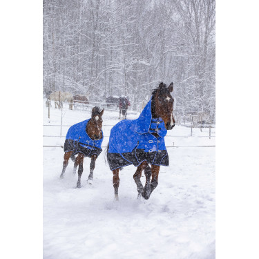 Manta Equithème - TYREX Aisance 1200D - Cuello Alto Manta Equithème - TYREX Aisance 1200D - Cuello Alto