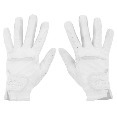 Guantes Te quiero Equithème Strass Blanco