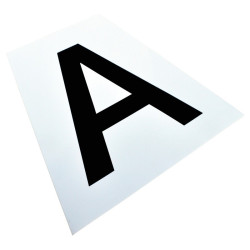 Letras adésivas para doma La Gée Letras adésivas para doma La Gée