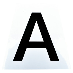Letras adésivas para doma La Gée Letras adésivas para doma La Gée