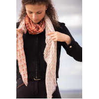 Estola Alix Penélope Negro / azul pato