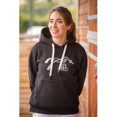 Sudadera PENELOPE - Divertida Negro Sudadera PENELOPE - Divertida Negro