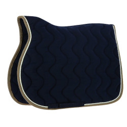 Mantilla Equi-Theme Polyfun Marino / taupe Azul
