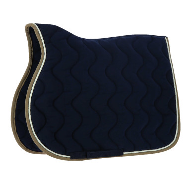 Mantilla Equi-Theme Polyfun Marino / taupe Azul