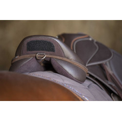 Silla Close Contact Norton Club Rexine Evol Castaño Marrón