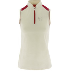 Camiseta Polo EQUITHÈME, sin mangas Camiseta Polo EQUITHÈME, sin mangas