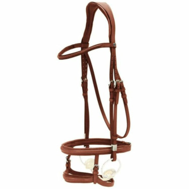 Muserola tandem Stübben 2700 Redwood / redwood plateado