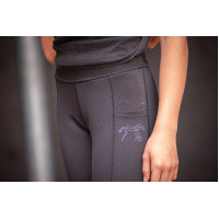 Pantalón Pull On Eden de Pénélope Delphe Negro