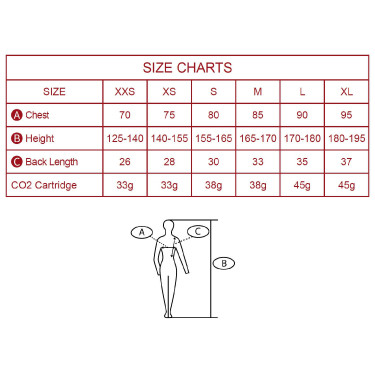 Chaleco airbag Spark Manège Chaleco airbag Spark Manège