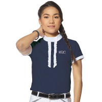 Polo Flags & Cup Cacimba de manga corta marine/blanc Azul