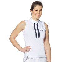 Polo Cacimba Flags and Cup marine/blanc