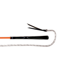 Fusta de doma natural Whip & Go Naranja