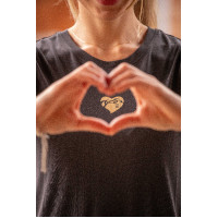 Camiseta PENELOPE - Lovely - Manga larga Antracita Gris Camiseta PENELOPE - Lovely - Manga larga Antracita Gris