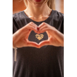 Camiseta PENELOPE - Lovely - Manga larga Antracita Gris