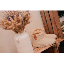 Botas forradas Pénélope Gris glaciar Botas forradas Pénélope Gris glaciar