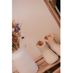 Botas forradas Pénélope Gris glaciar Botas forradas Pénélope Gris glaciar